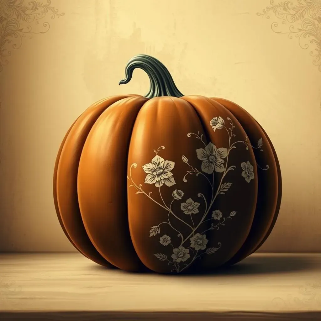 Image Transfer: A Vintage Touch to Your Pumpkin