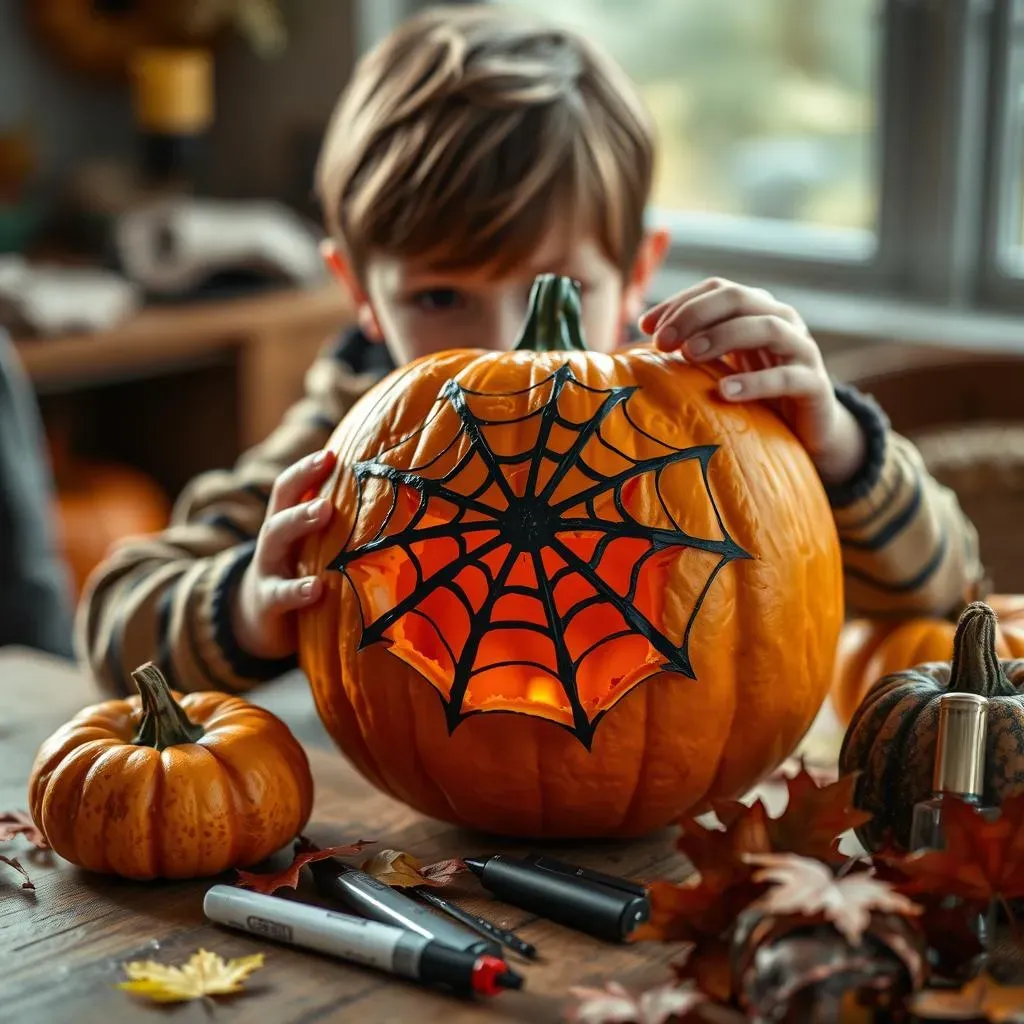 Intermediate Pumpkin Carving Projects for Kids: Stepping Up the Spook Factor