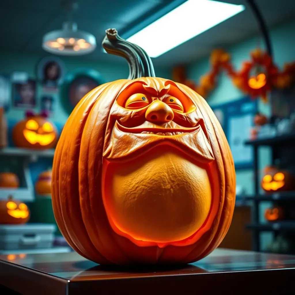 Karen Moses's Labor & Delivery Pumpkin: Inspiration and Techniques