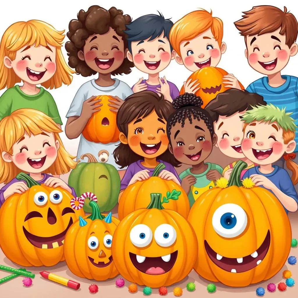 KidFriendly Fun: No Carve Pumpkin Decorating Projects