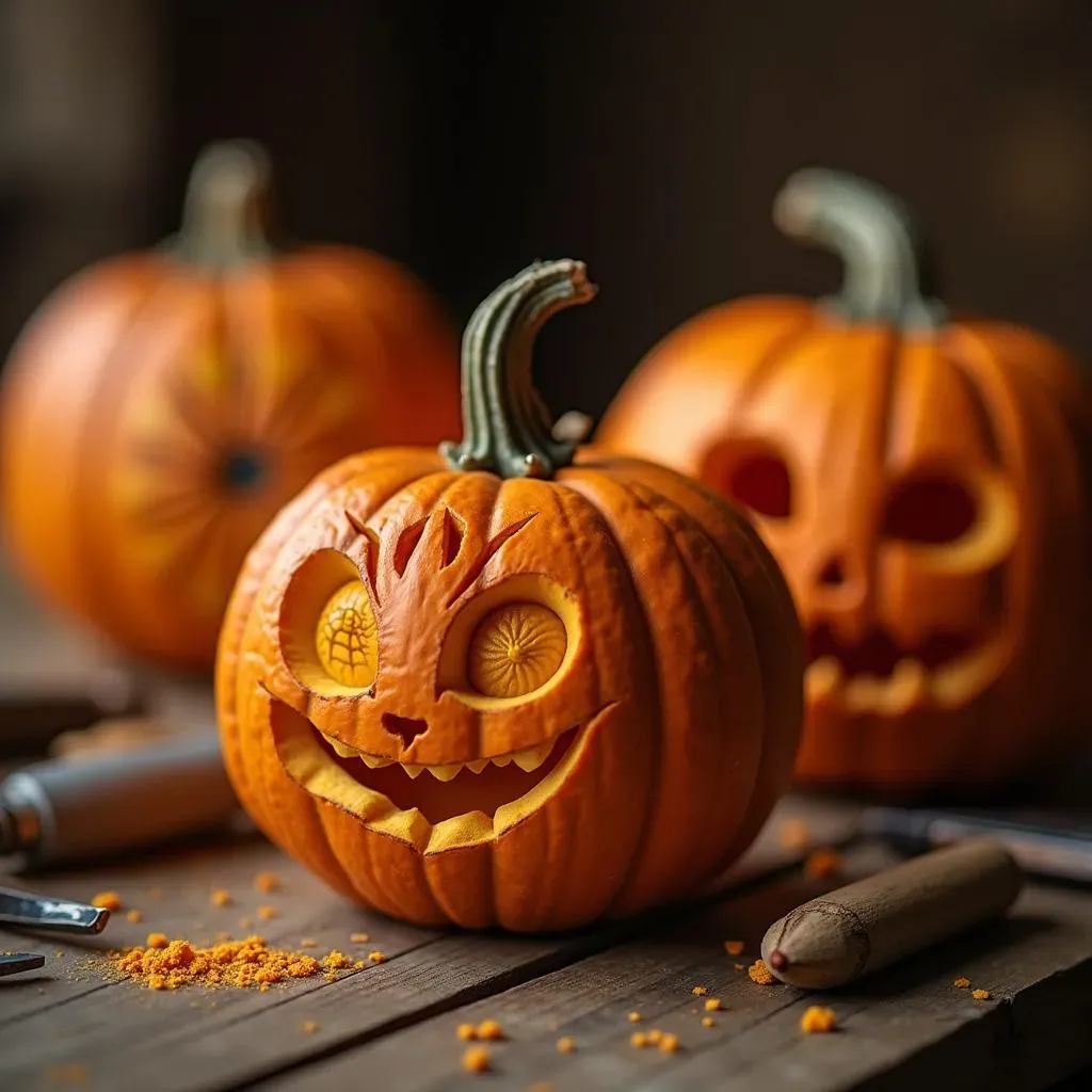Level Up: Intermediate Cool Small Pumpkin Carving Projects