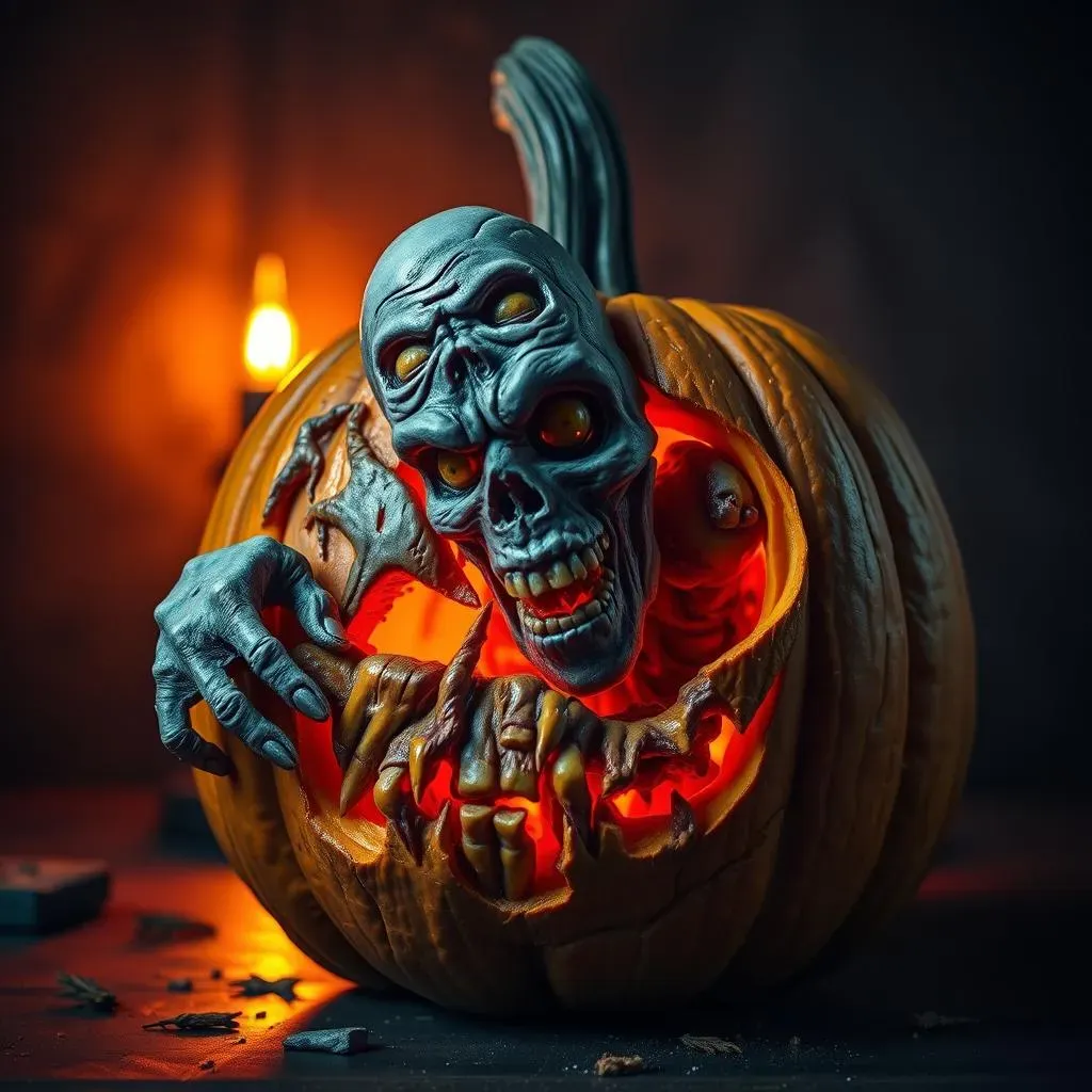 Level Up Your JackO'Lantern: Advanced Cool Scary Pumpkin Designs