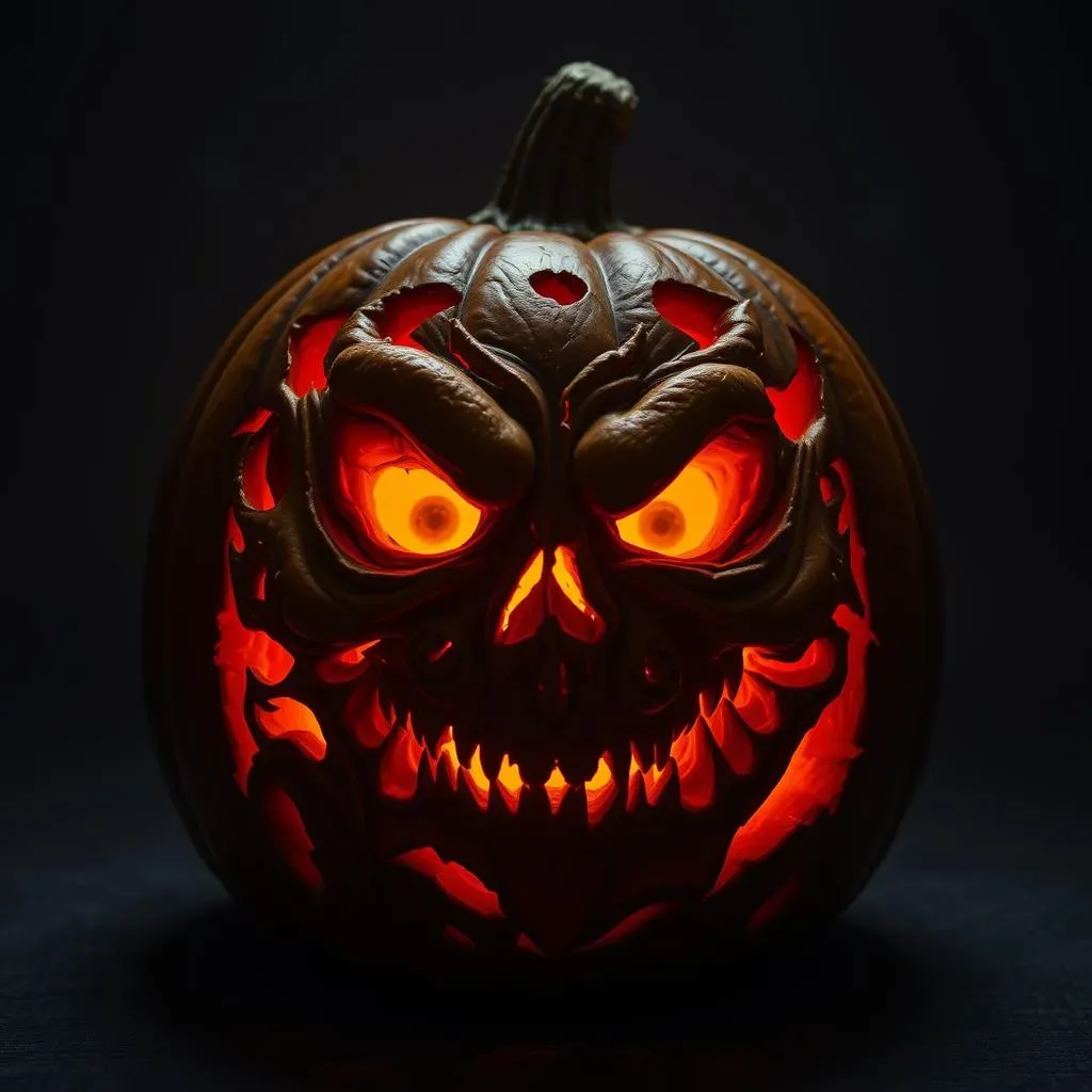 Level Up Your JackO'Lantern Game with Creative Scary Pumpkin Carving Ideas