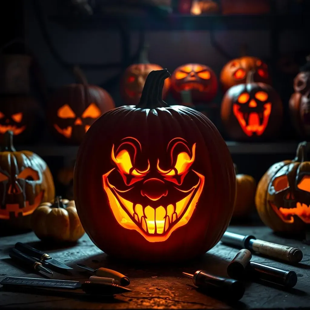 Level Up Your Jacko'Lantern Game with Scary Pumpkin Carving Ideas Templates