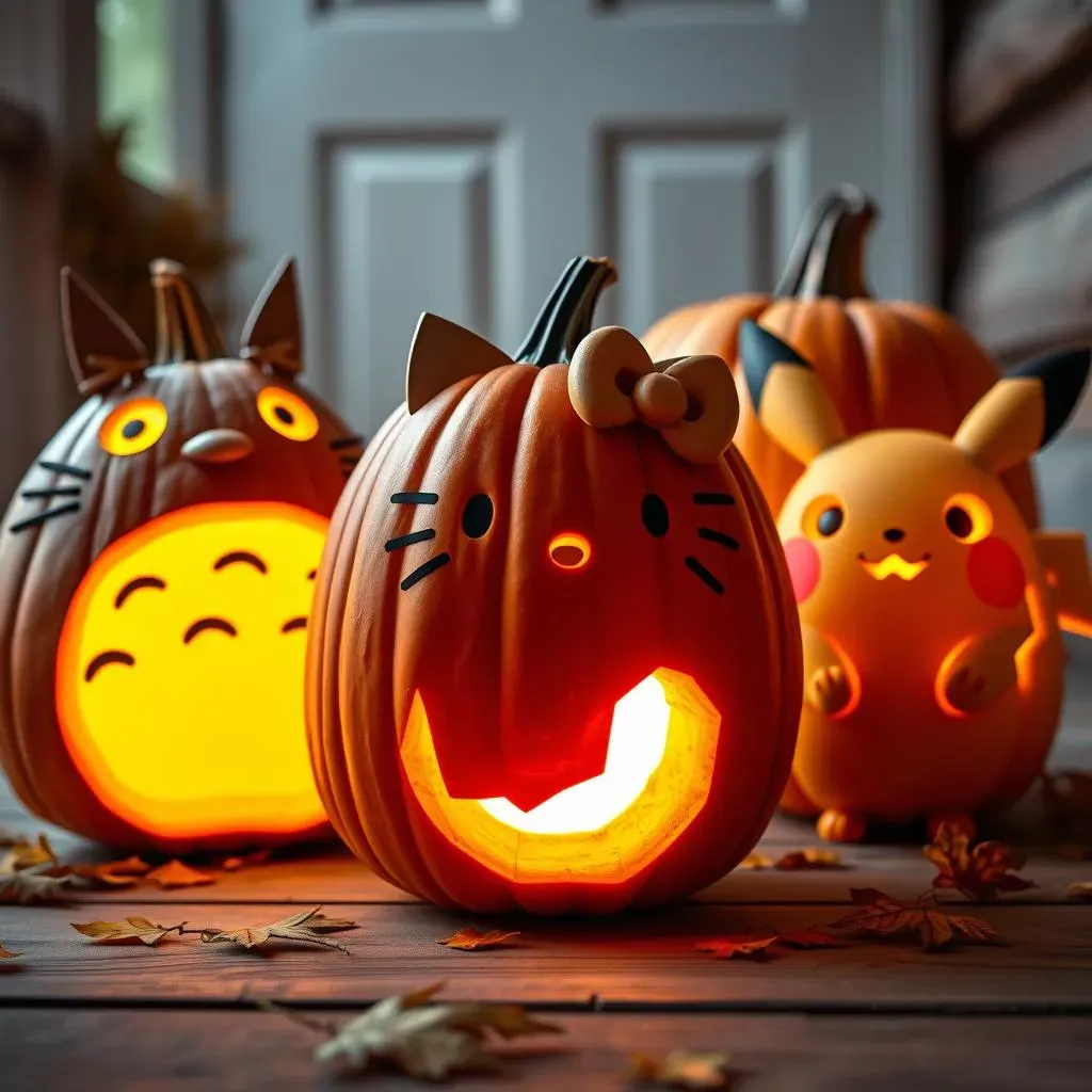 Level Up Your Kawaii Pumpkin Carving with Popular Characters