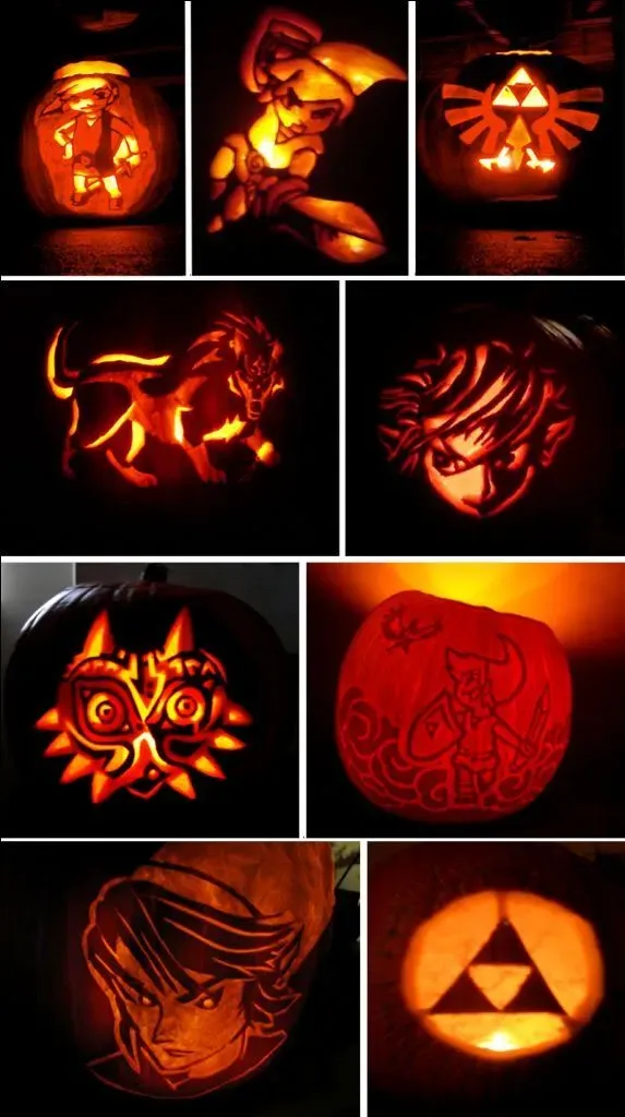 Level Up Your Pumpkin Carving Ideas Zelda Skills
