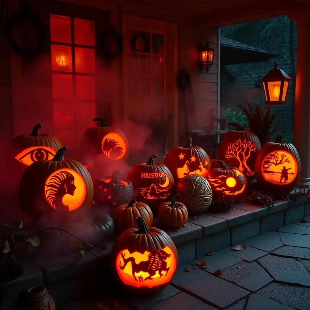 Light Up Middleearth: Displaying Your Lord of the Rings Pumpkin Carvings