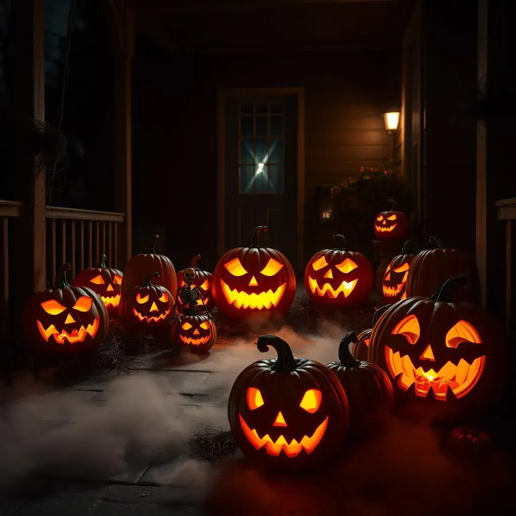 Light Up the Night: Displaying Your Cool Pumpkin Carvings