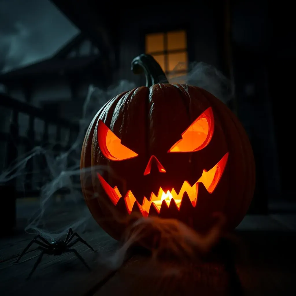 Light Up the Night: Displaying Your Scary Pumpkin Carving Face