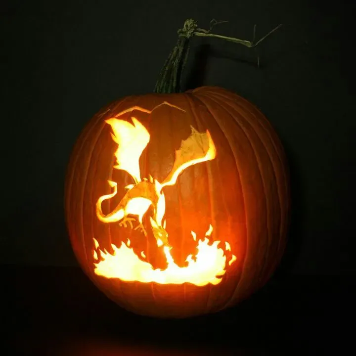 Making Your Easy Dragon Pumpkin Last and Look Great