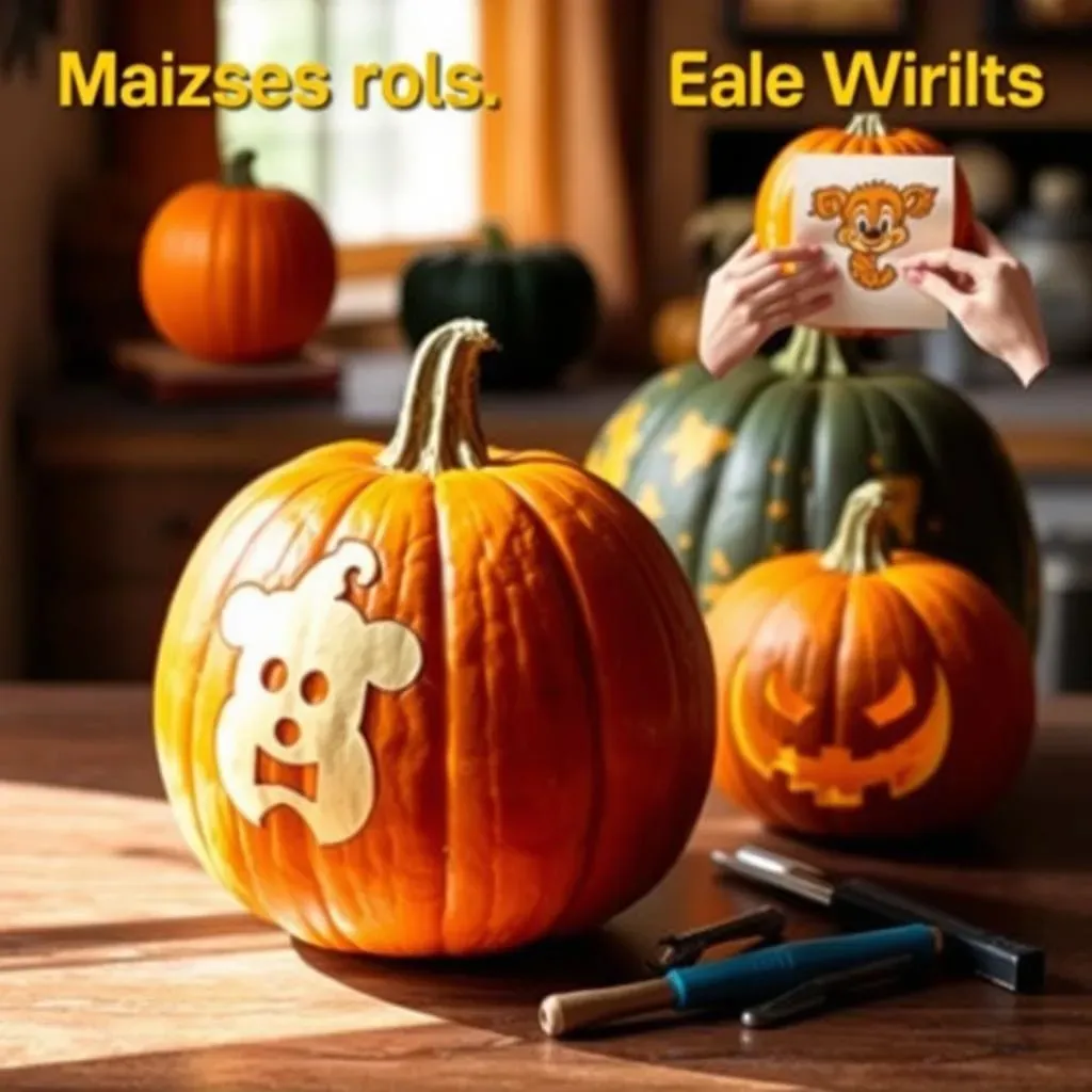 Mastering the Art of Themed Pumpkin Carving with Stencils