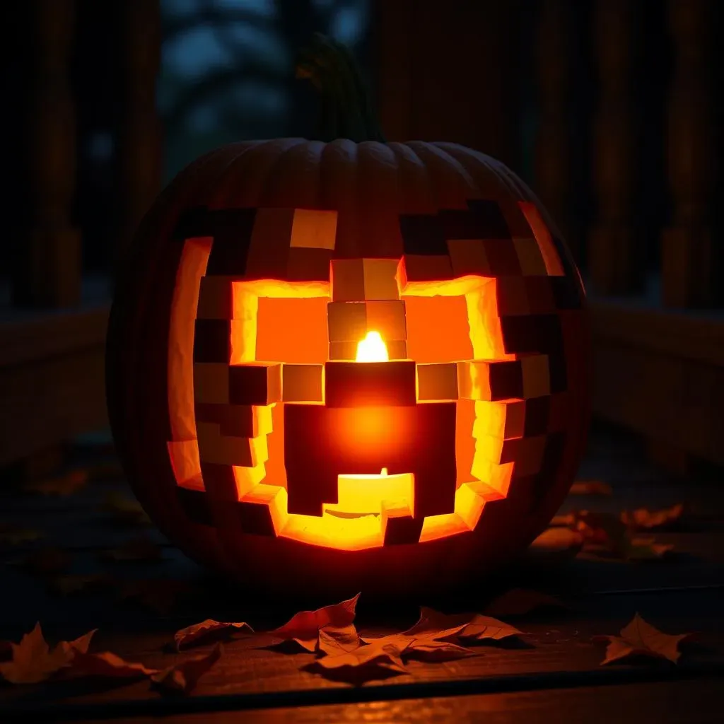 Minecraft Pumpkin Stencils: Free Templates for Perfect Pixels