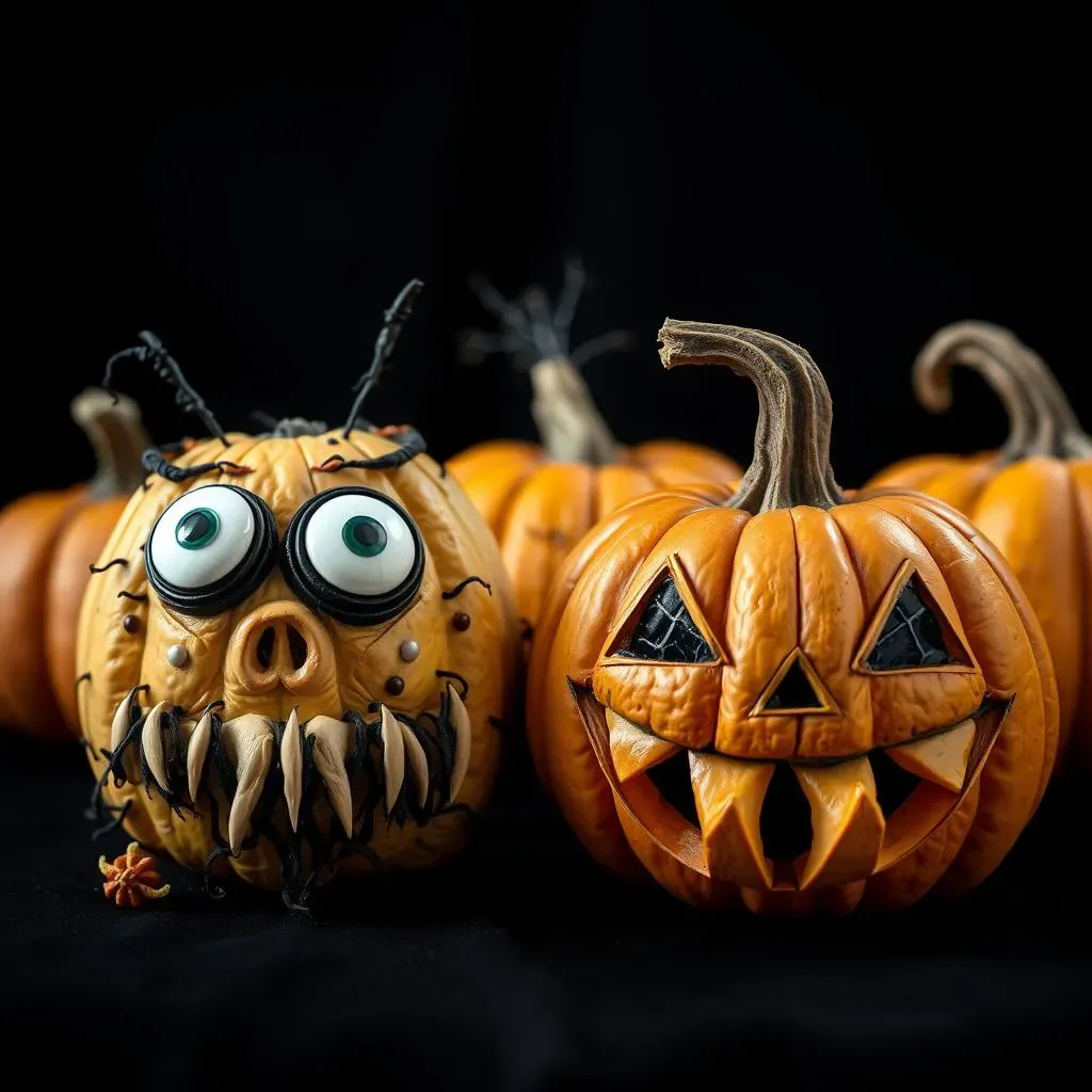 Monster Mash: Simple Scary Pumpkin Ideas