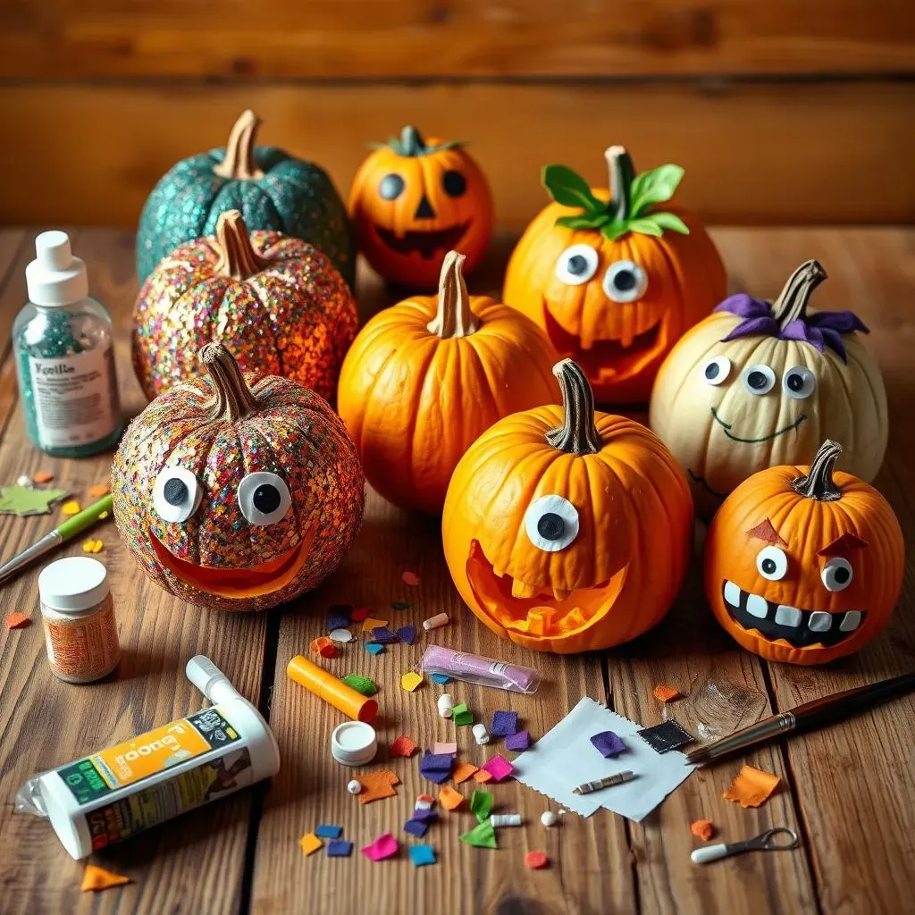 NoCarve Cool Pumpkin Decorating Ideas: Unleash Your Creativity