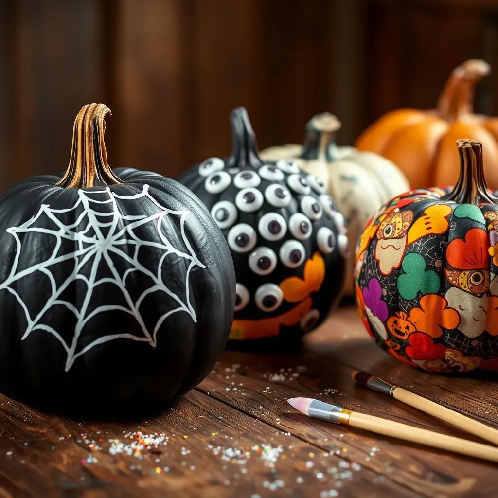 NoCarve Cool Pumpkin Decorating Ideas