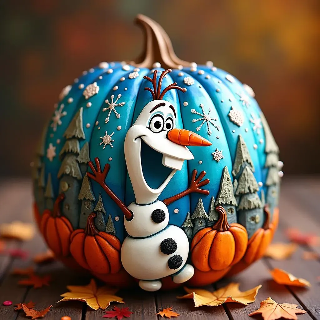 NoCarve Disney Pumpkin Ideas: Paint, Decorate, and Dazzle