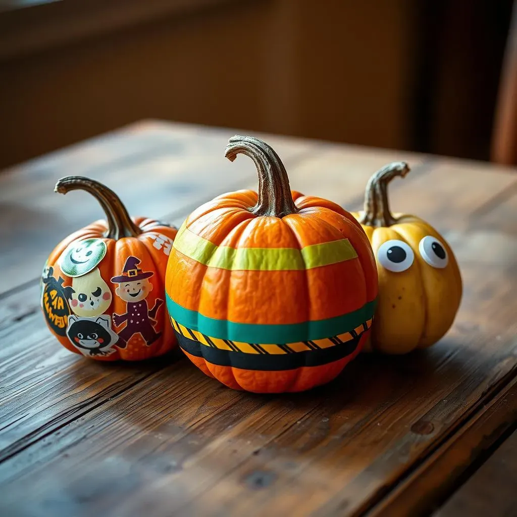 NoCarve Fun: Easy Small Pumpkin Ideas for Halloween