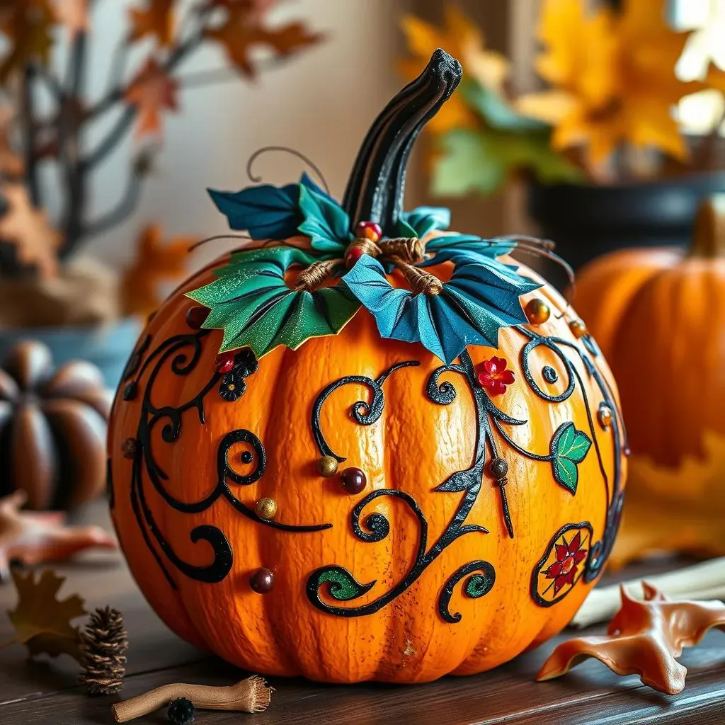 NoCarve Pumpkin Decorating Ideas: BOOtifully Easy Halloween Crafts