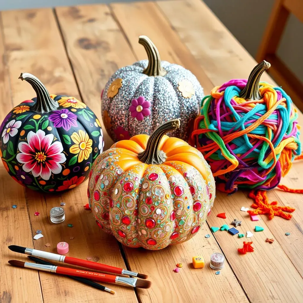 NoCarve Pumpkin Decorating Ideas: Get Creative Without the Mess