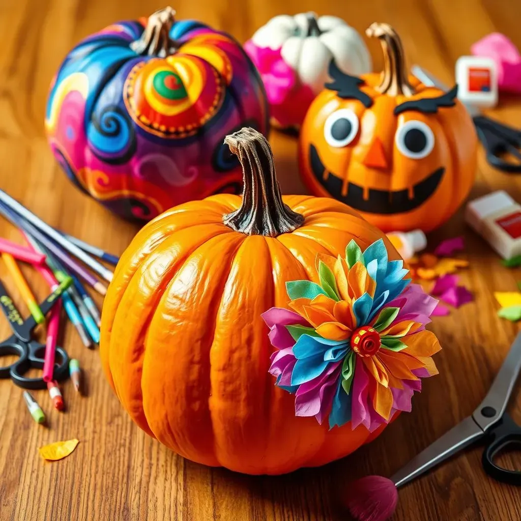 NoCarve Pumpkin Fun: Painting and Decorating Ideas for Kids' Imagination