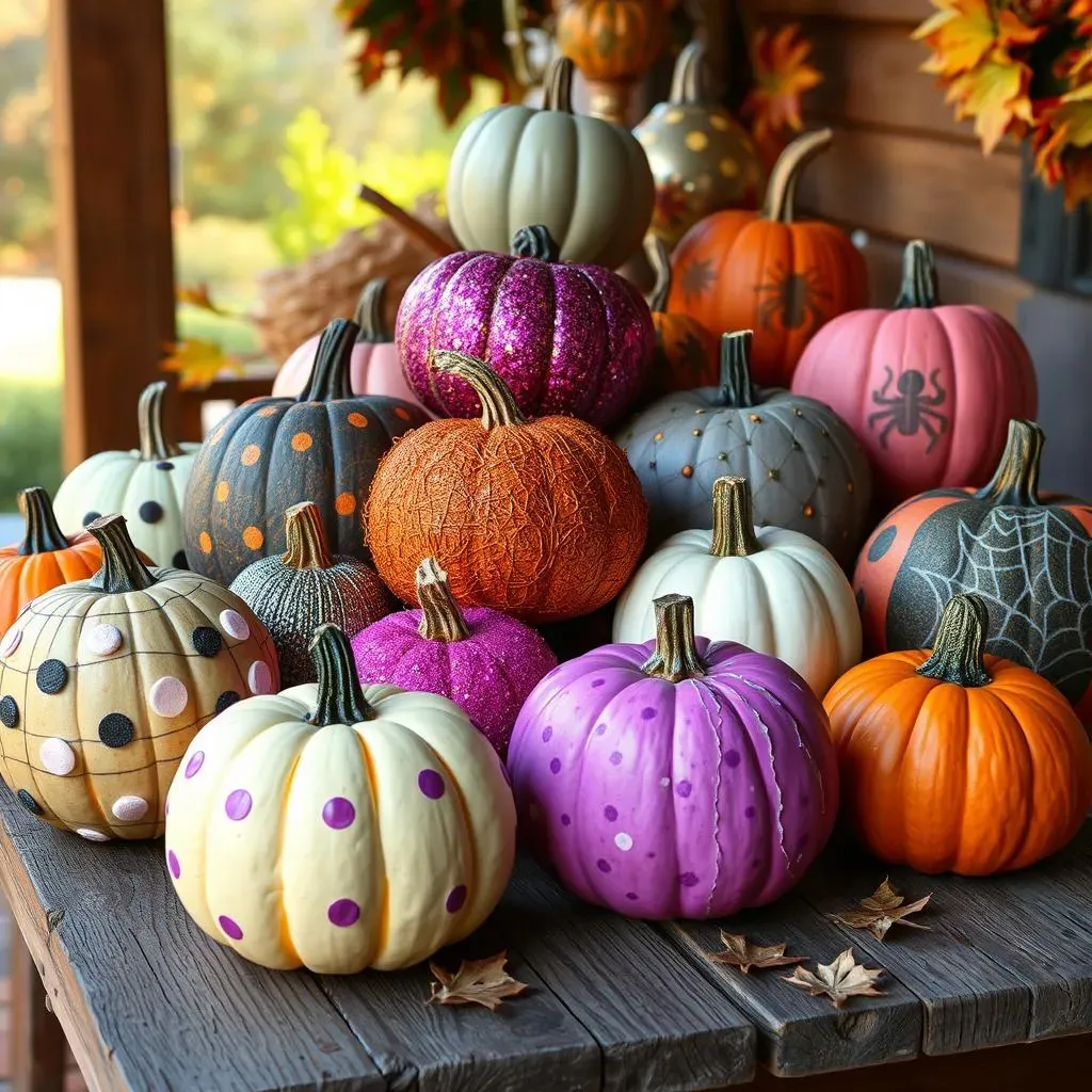 NoCarve Simple Pumpkin Ideas: Painting, Decorating, and More