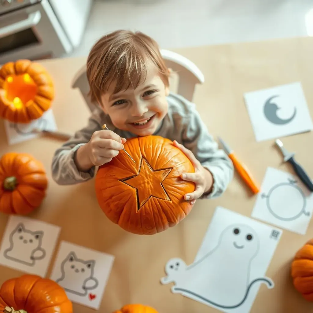 Non Scary Pumpkin Carving: Stencils and Templates for Beginners