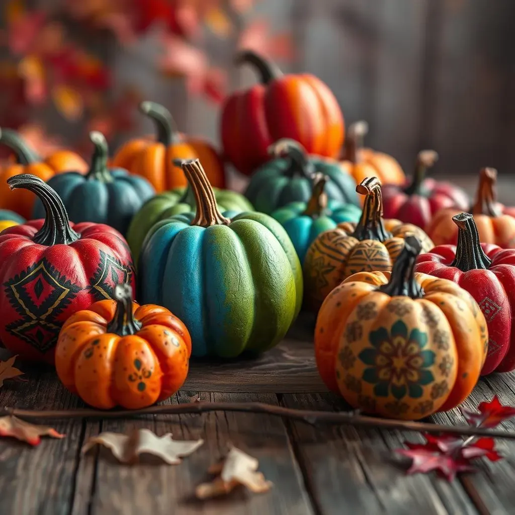 Painted & Pretty: Unique Small Pumpkin Ideas for Halloween