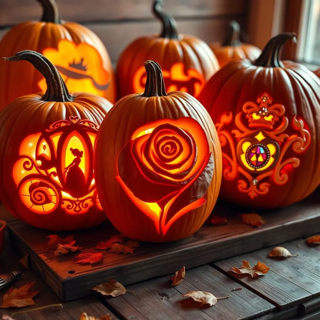 PrincessThemed Pumpkin Carving Ideas