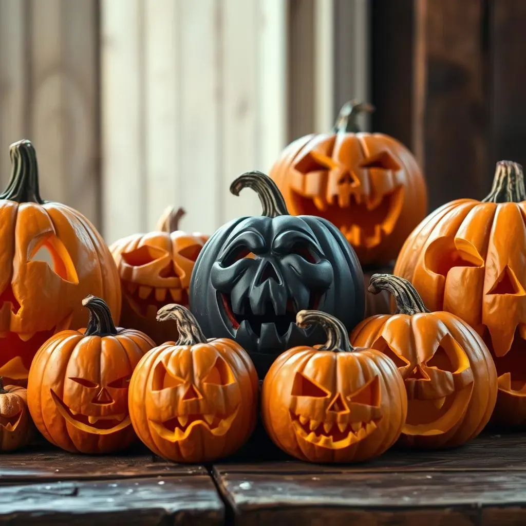 Amazing Pumpkin Carving Faces Ideas for Halloween