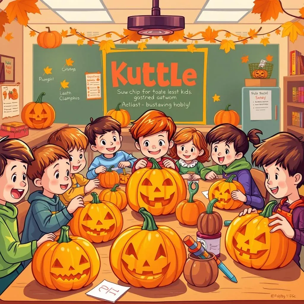 Awesome Pumpkin Carving for Kids' Classrooms