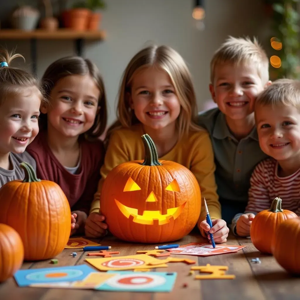 Awesome Pumpkin Carving for Kids' Craft Projects