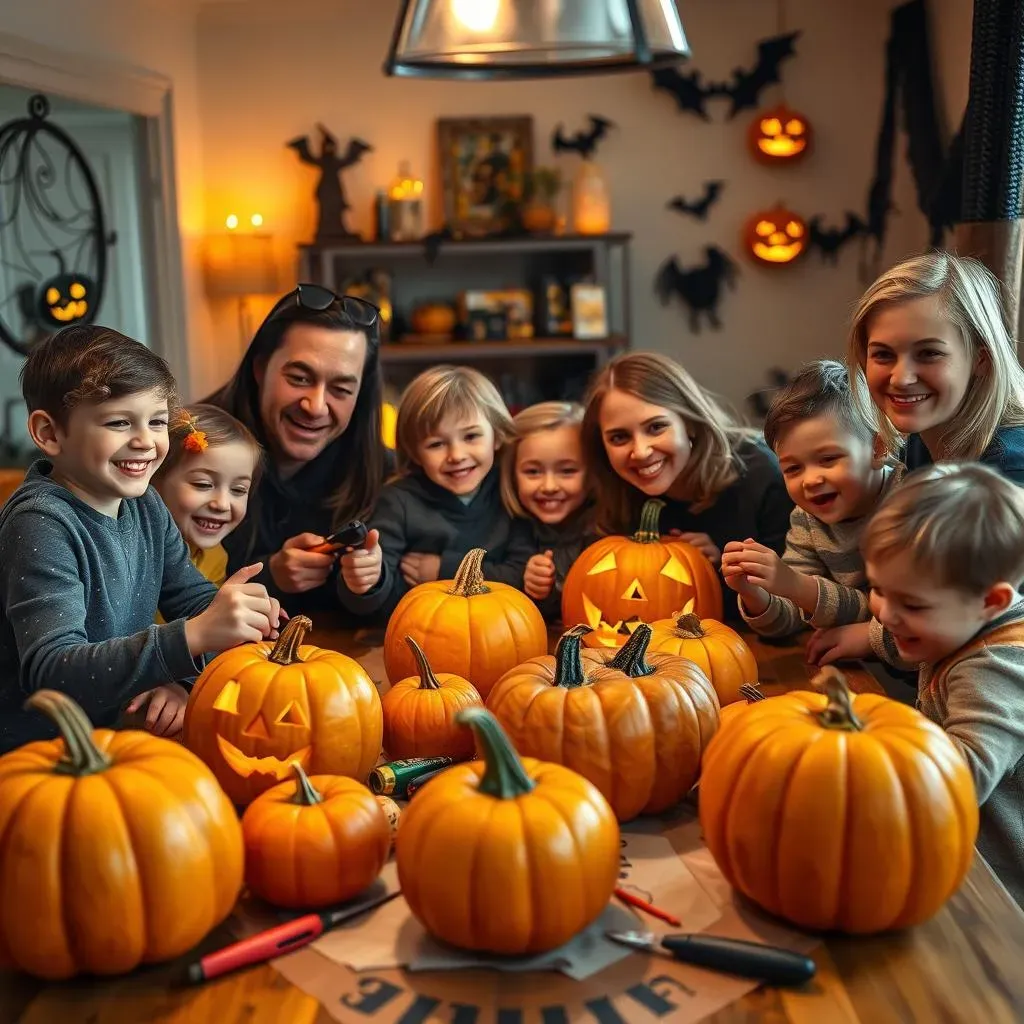 Awesome Pumpkin Carving for Kids' Halloween