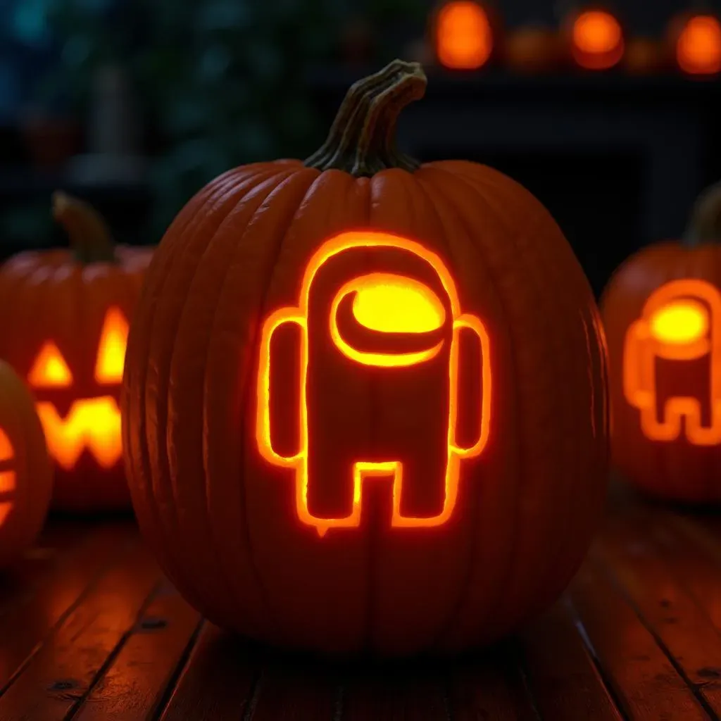 Best Pumpkin Carving Ideas Among Us for Halloween!
