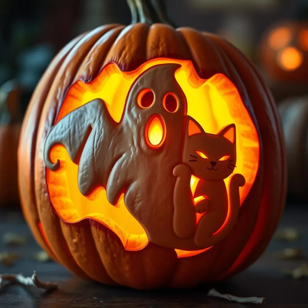 Pumpkin Carving Ideas BOO!: Stencils and Templates for Perfect Designs