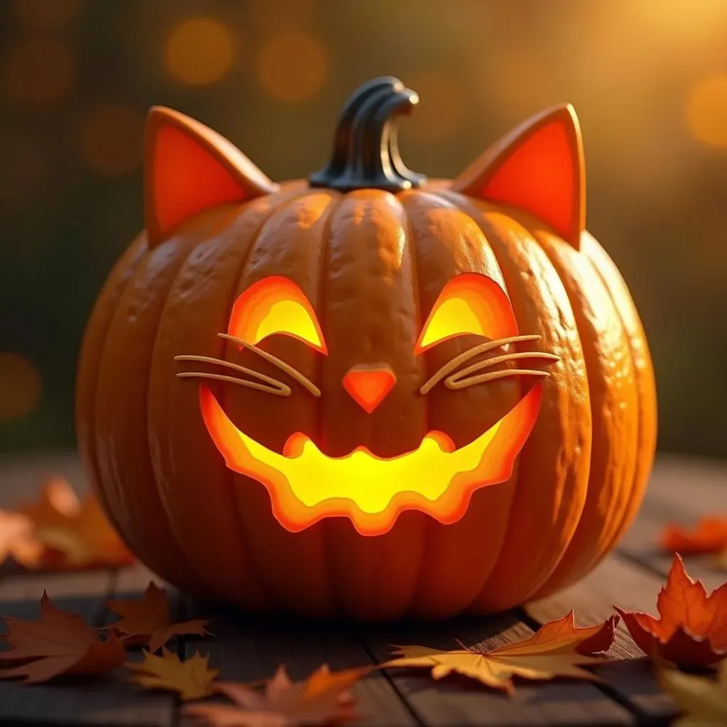 Purr-fect Pumpkin Carving Ideas Cat Face: Discover Awesome Designs