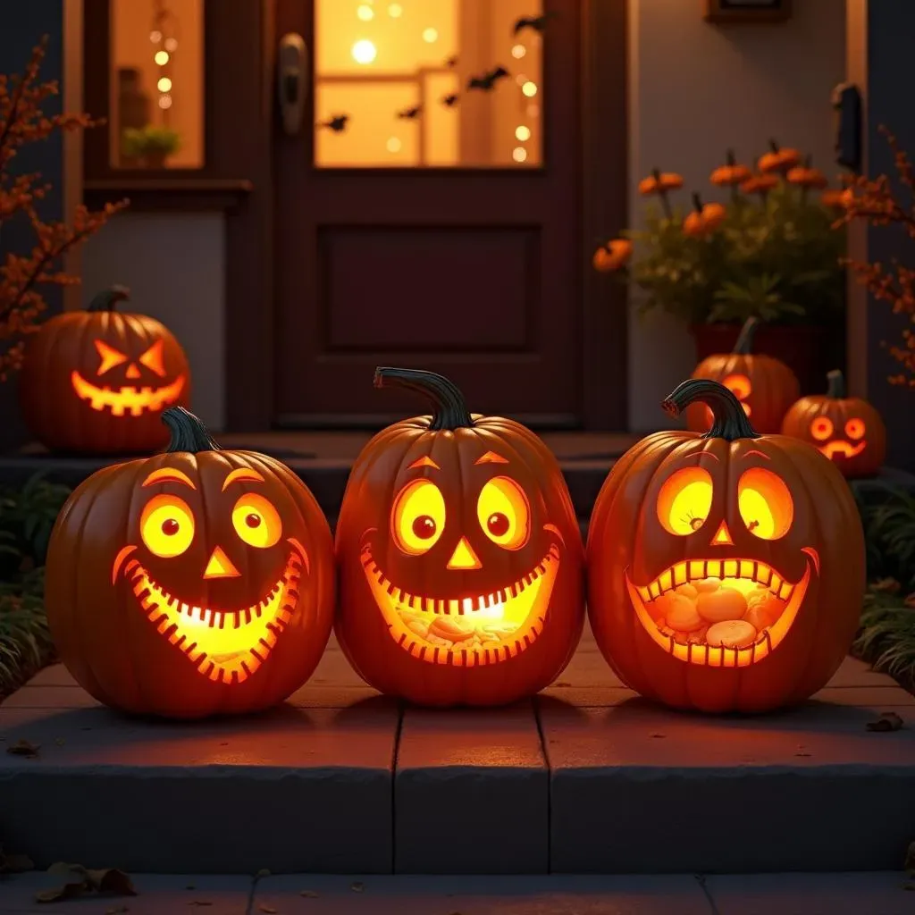 Awesome Pumpkin Carving Ideas Goofy for Halloween!