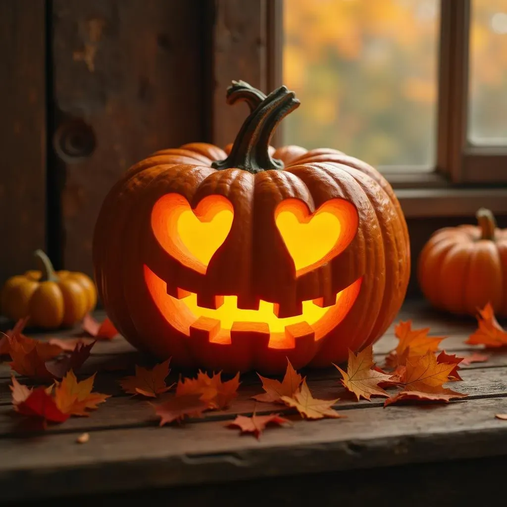 Simple Pumpkin Carving Ideas Heart Eyes: Discover the Fun!