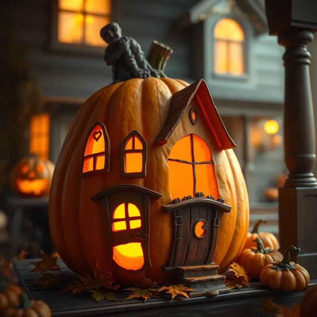 Pumpkin Carving Ideas House: From Simple to Spectacular