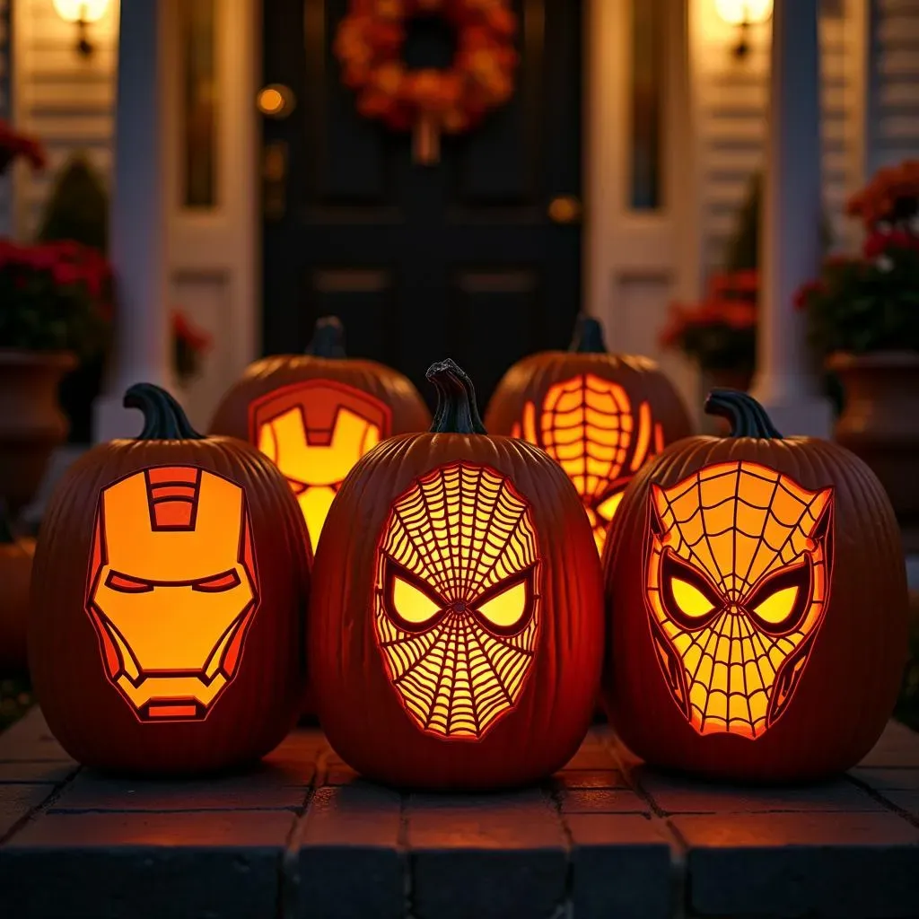 Amazing Pumpkin Carving Ideas Marvel: Super Halloween!