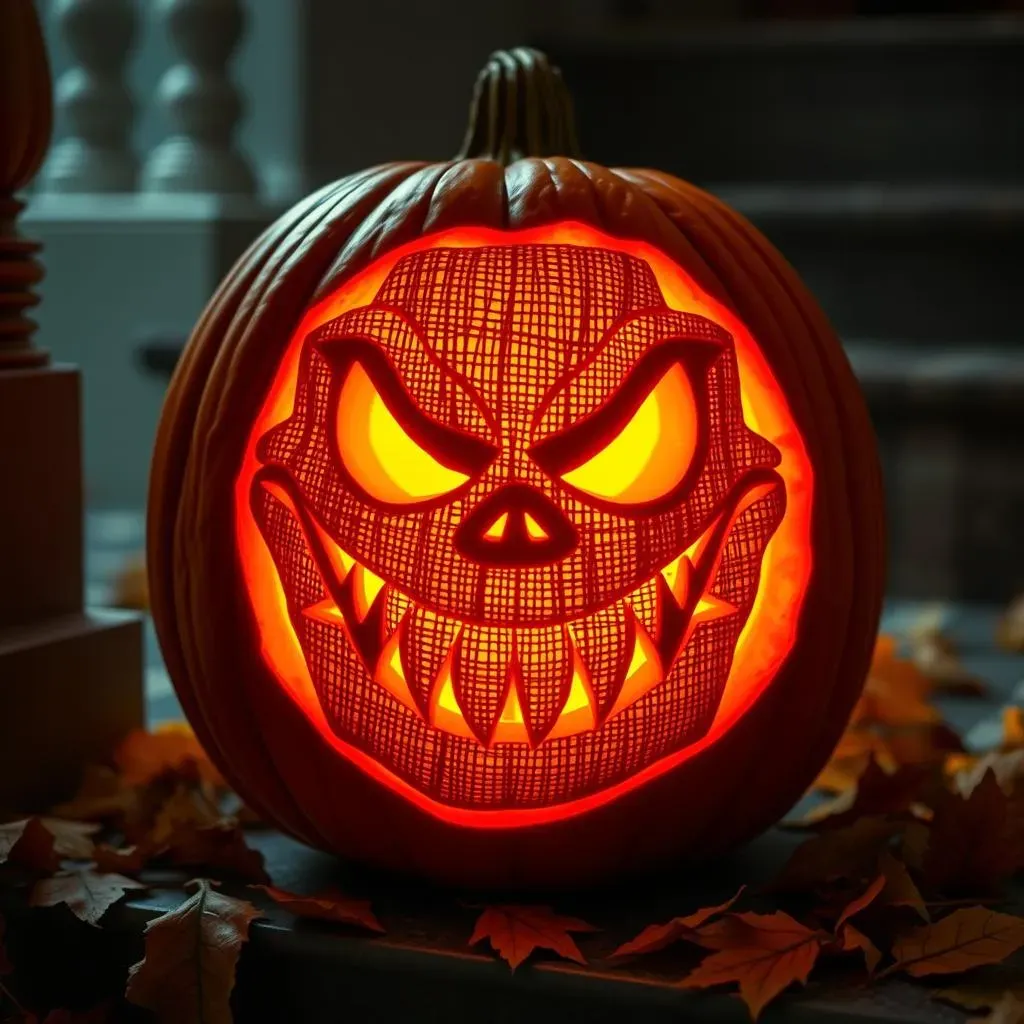 Sensational Pumpkin Carving Ideas Oogie Boogie for Halloween
