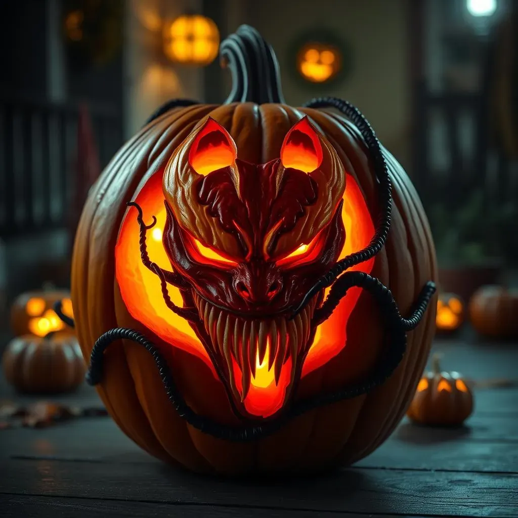 10 Amazing Venom Pumpkin Carving Ideas: Stencils & Templates