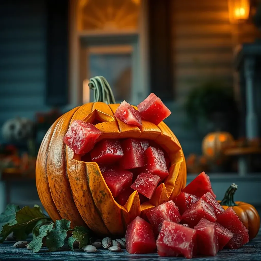 Pumpkin Carving Ideas: Vomiting Watermelon Wonders