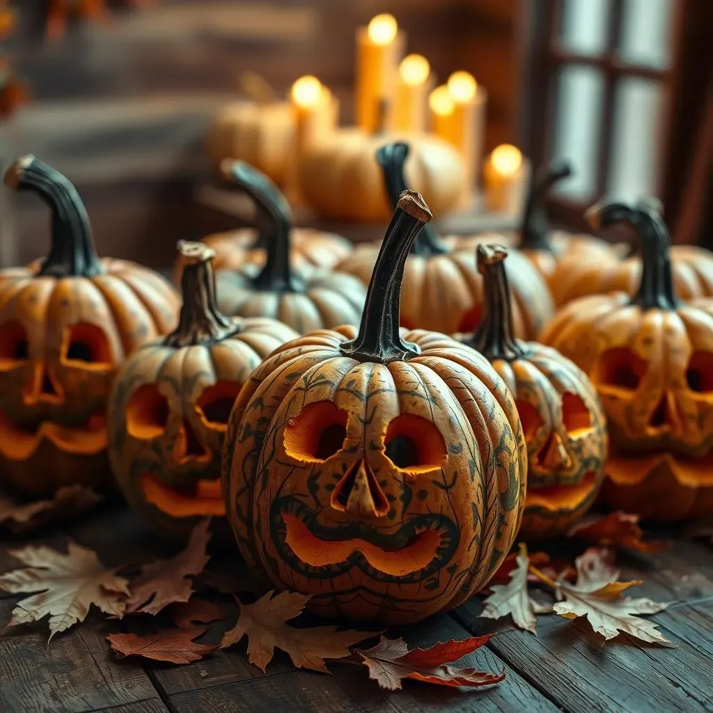 Great Pumpkin Carving Ideas with Stem as Nose: Discover Now!
