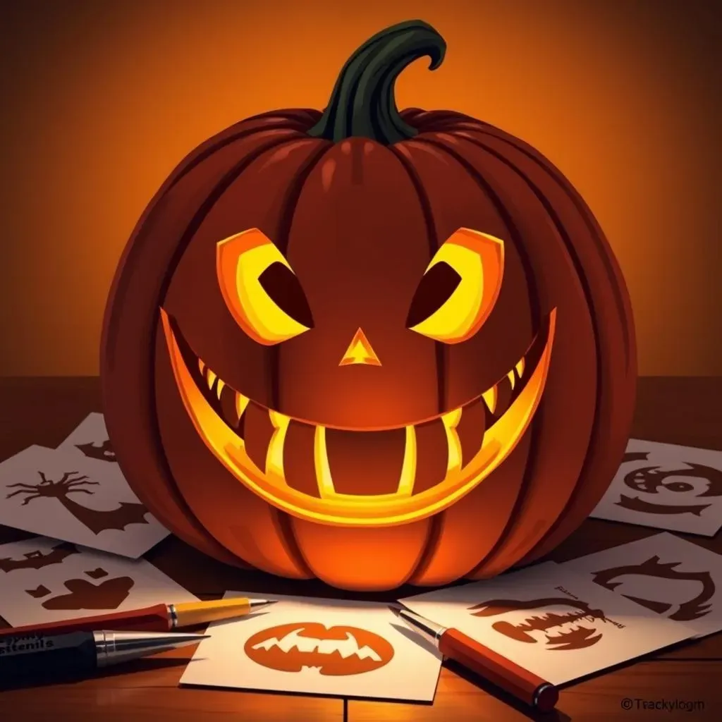 Pumpkin Carving Ideas with Teeth: Stencils and Templates for Every Skill Level
