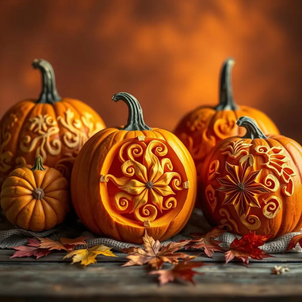 Amazing Pumpkin Carving Ideas with Toothpicks to Try