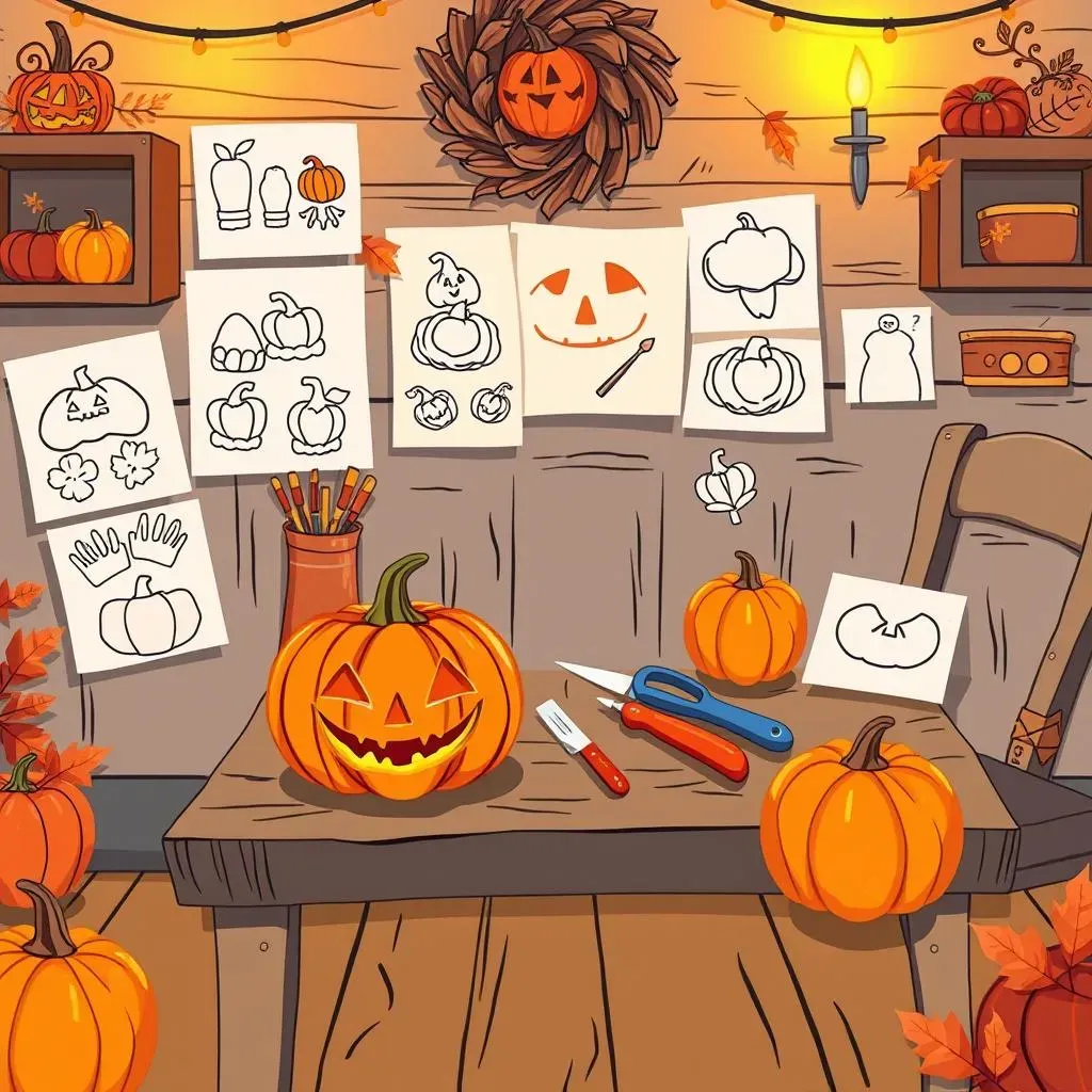 Awesome Pumpkin Carving Stencils for Beginners