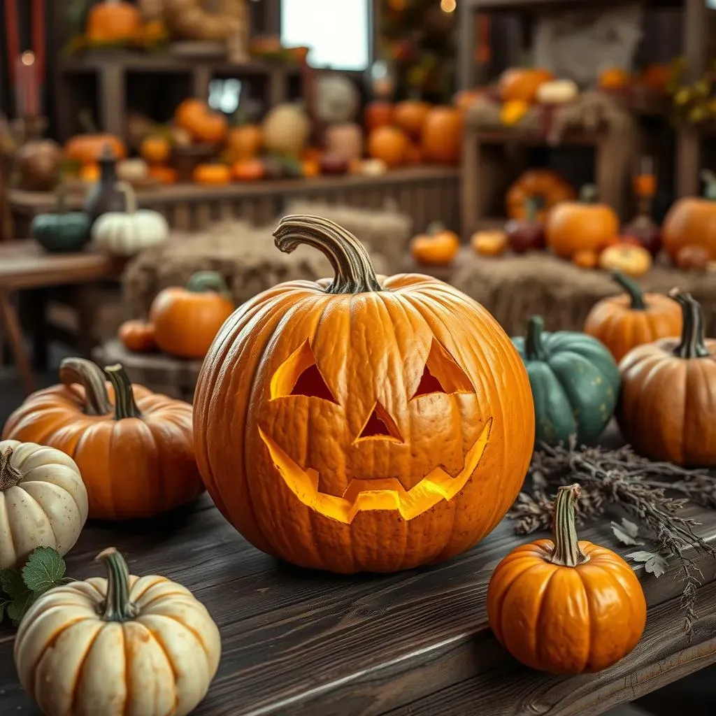 Pumpkin Halloween Carving Contests and Display Ideas