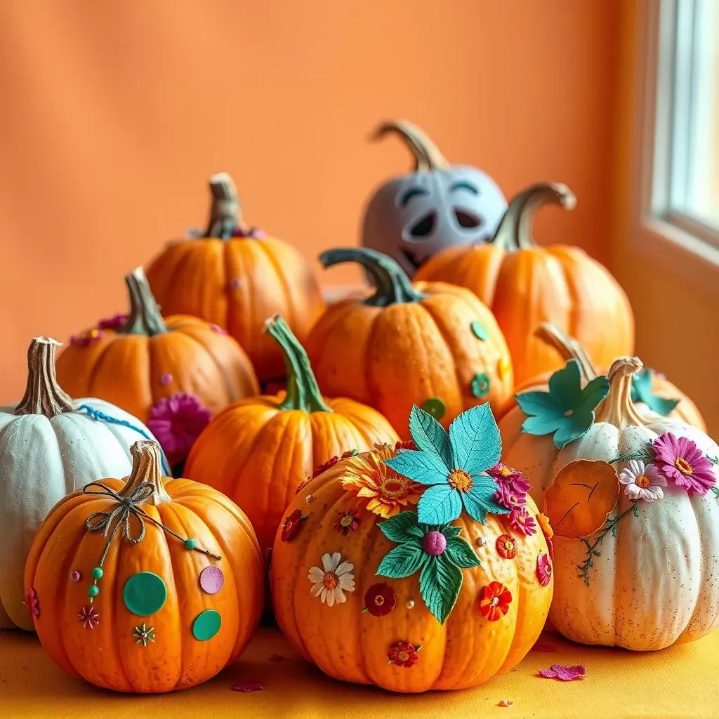 Amazing Pumpkin Ideas for Halloween No Carving: Super Easy