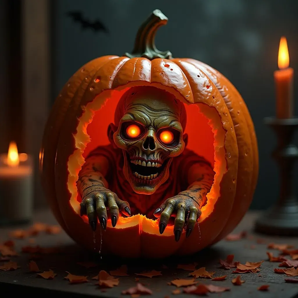 Pushing the Boundaries: Shocking Pumpkin Carving Ideas for Halloween
