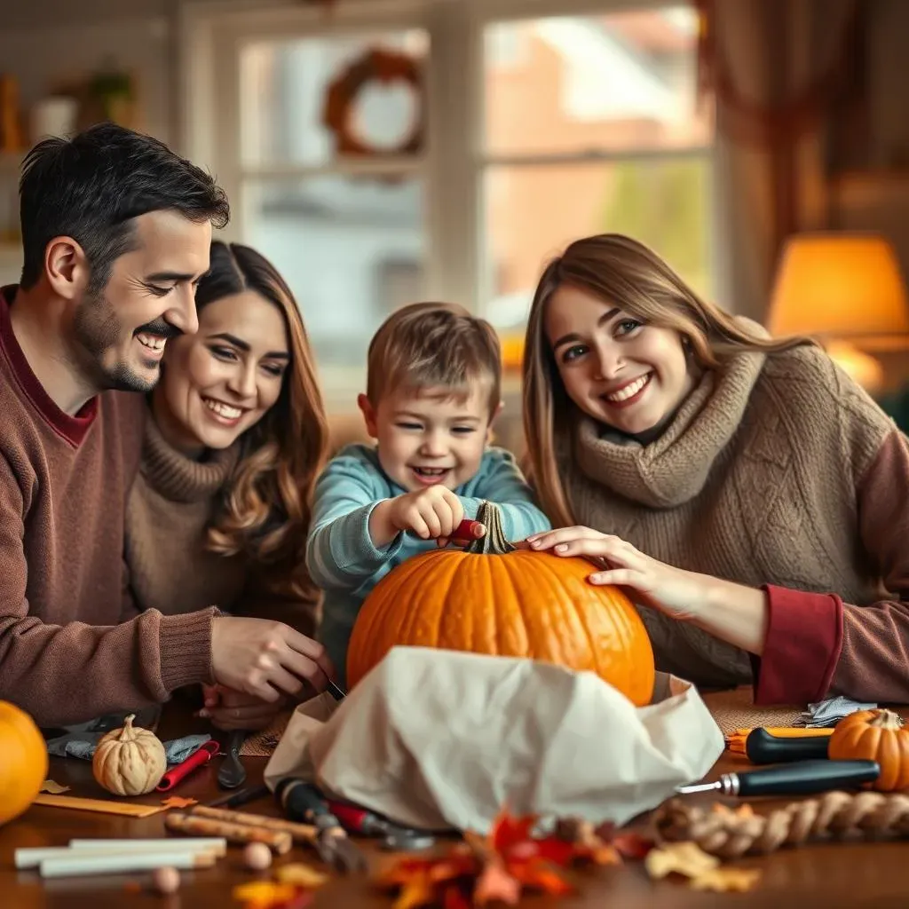 Safe and Easy Pumpkin Carving for Kids' Fun